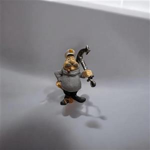 مجسمه ملوان لنگر به دست