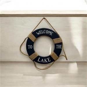 دیوارکوب Welcome طرح حلقه نجات کد 1002