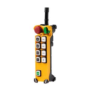 فرستنده ریموت کنترل جرثقیل 8 کلید دو سرعته مدل TELECRANE F24 8D TX