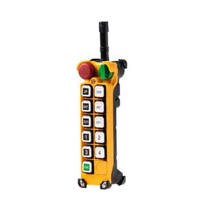 فرستنده ریموت کنترل جرثقیل تله کرین 10 کلید دو سرعته مدل TELECRANE F24 10D TX