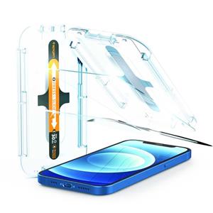 محافظ صفحه نمایش اسپیگن مدل Spigen GLAS.tR EZ Fit مخصوص اپل iPhone 12
