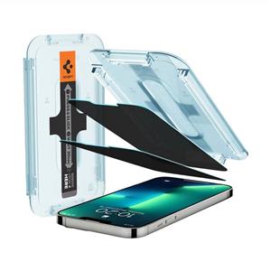 محافظ صفحه نمایش اسپیگن مدل Spigen GLAS.tR EZ Fit Privacy مخصوص اپل iPhone 13 Pro