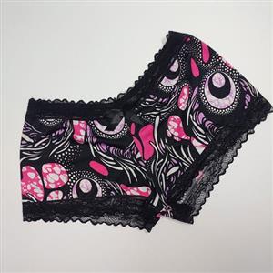 شورت فانتزی طرحدار جنیفری فری‌سایز