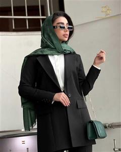 کت تک زنانه کرپ اسپرت آویژه