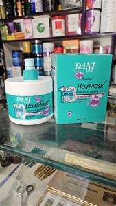 ماسک مو 10 کاره حاوی روغن جوجوبا دنی وان dani one (با آبکشی) حجم 500 میلی لیتر