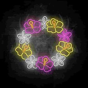 تابلو نئون حلقه گل کد 9/85