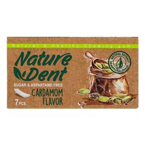 آدامس نواری بدون شکر با طعم هل نیچردنت  - 15 گرم بسته 7 عددی