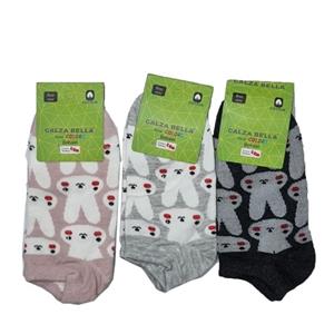 جوراب مچی اسپرت خرگوشی بسته 3 جفتی کد 2240