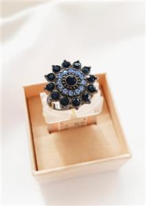 انگشتر نگین دار مدل 2 accessories کد 81