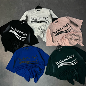 تیشرت آستین سه ربع  پیسوله ای balenciaga  زنانه مردانه کد378