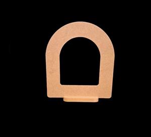 بیس خام MDF آینه پایه دار 25*29