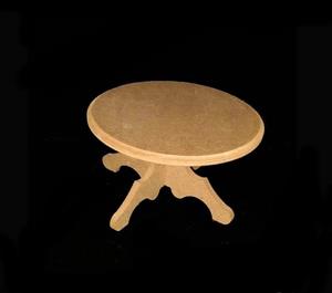 بیس خام MDF میز کیک پایه طرح دار 2020