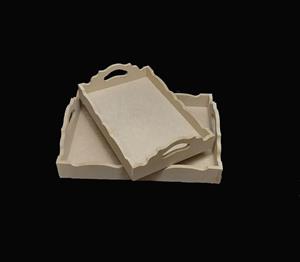 بیس خامMDF سینی  دسته بلند 25*35