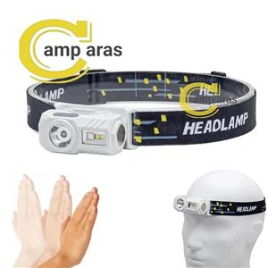 هدلایت پیشانی سنسوردار HEADLAMP LED XPE COB آهنربایی حرفه ای مدل T131
