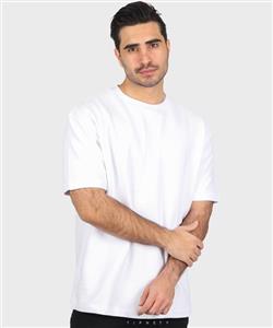 تیشرت ساده سفید و مشکی مردانه کد 1499