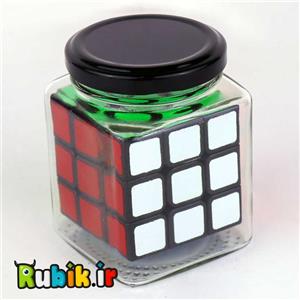 روبیک 3*3 شیشه مربایی Cube in a Jar