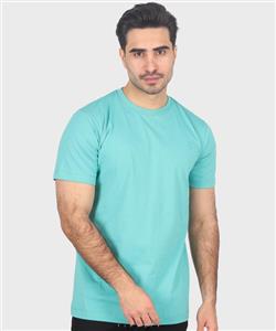 تیشرت مردانه ساده سبز آبی مردانه برند تیپ نتی کد 9168