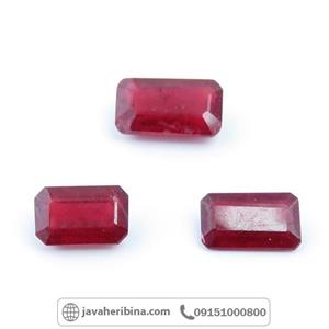 نگین انگشتر یاقوت سرخ دانه اناری کد 20