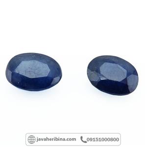 نگین انگشتر یاقوت کبود خوش رنگ کد 72