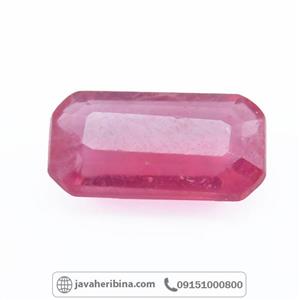 نگین انگشتر یاقوت سرخ زیبا کد 74