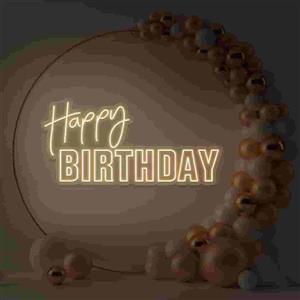 تابلو نئون Happy Birthday کد 359