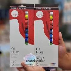 رنگ روغن دالر رونی12رنگ