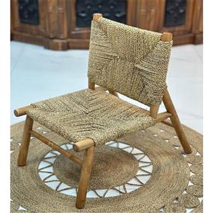 صندلی چوبی حصیری کد3456