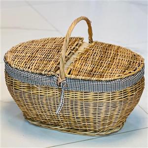 سبد پیک نیک خمره ای روشن کد012
