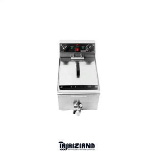 سرخ کن برقی تک لگن 10 لیتری شیر تخلیه دار BEST