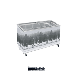 فریزر درب کشویی 500 لیتری زیمان