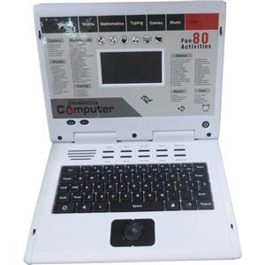 لپ تاپ آموزشی 80 کاره سفید بزرگ