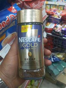 قهوه فوری گلد 100 گرم مدل دیکف بدون کافئین