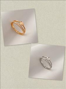 انگشتر قلبی زنانه برند CM