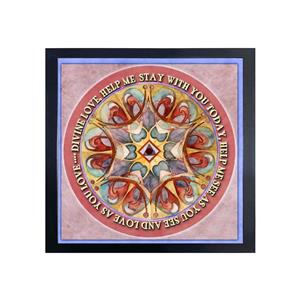 تابلو چاپی ماندالا کد 51 - mandala