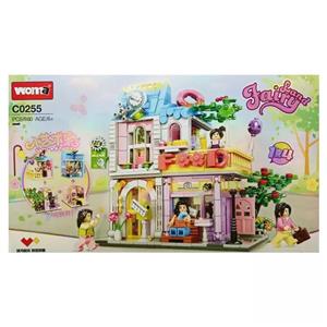 لگو ساختمان دو طبقه 880 قطعه مدل WOMA TOY C0255