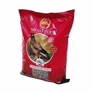 غذای کامل سوپر کالر مرغ مینا فاقد آهن 1 کیلویی