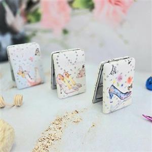 آینه جیبی مستطیل طرح کفش کد 63