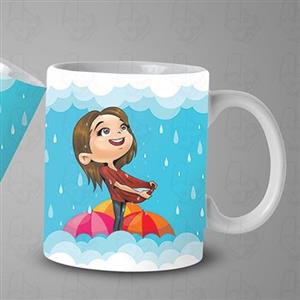 ماگ و لیوان سرامیکی پاییز کد 1140