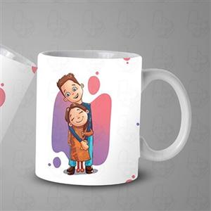 ماگ و لیوان سرامیکی خواهر کد 1129