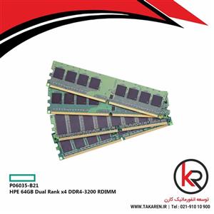رم سرور اچ پی ای HPE 64GB Dual Rank x4 DDR4-3200 RDIMM P06035-B21
