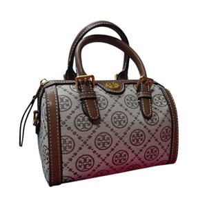 کیف دستی زنانه توری برچ مدل Mini Logo Monogram Duffle