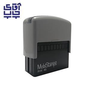 ساخت مهر ژلاتینی با دسته  مهر موبی استامپ مدل C40 ( دسته به همراه ساخت ژلاتین )