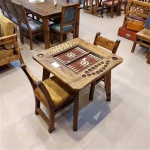 میز بازی شطرنج و تخته نرد