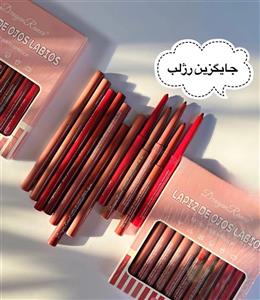 خط لب پیچی دراگون  Dragon ranee کد3 12 رنگ  مخملی