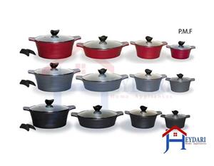 سرویس قابلمه 10 پارچه گرانیتی پی ام اف PMF