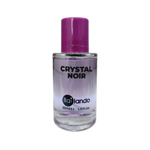 عطر جیبی زنانه بایلندو مدل bailando crystal noier حجم 35 میل