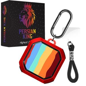 کاور پرشین کینگ مدل HAFT 22 مناسب برای کیس هدفون سامسونگ Galaxy Buds Live  Buds Pro   Buds 2 Buds 2 Pro به همراه بند آویز