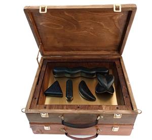 هیتر سنگ داغ ماساژ (سامسونتی چوبی) کد 03