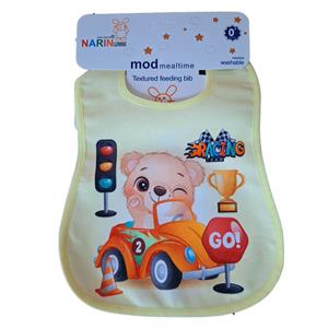 پیشبند پشت مشمایی نوزادی و کودک طرح خرسی 4 کد 30