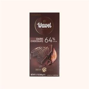 شکلات تخته ای مدل تلخ 64 درصد واول Wawel    حجم 90 گرم